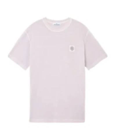 Stone Island Short-sleeved T-shirt In Purple