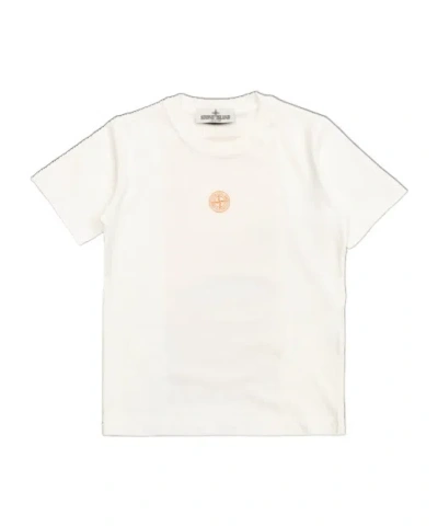 Stone Island Short-sleeved T-shirt In White
