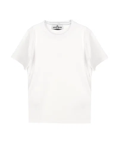 Stone Island Short-sleeved T-shirt In White