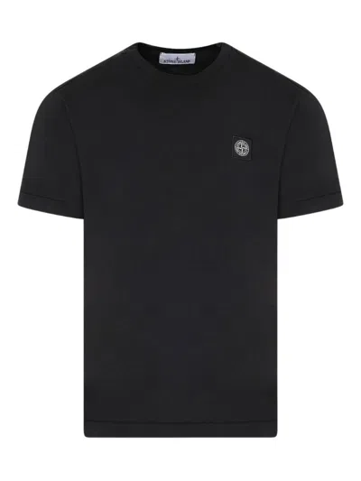 STONE ISLAND SHORT-SLEEVED T-SHIRT WITH LOGO