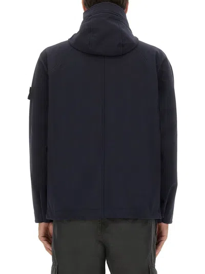 STONE ISLAND STONE ISLAND SHORT SOFT SHELL PARKA