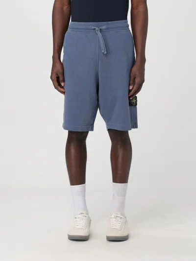 Stone Island Short  Men Color Blue 2 In Blue 2