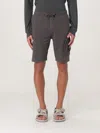 Stone Island Compass Badge Track Shorts In Charcoal