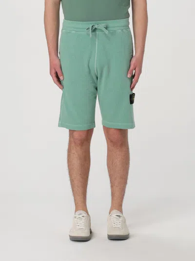 Stone Island Short  Men In Green