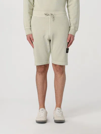 Stone Island Short  Men In Pistachio