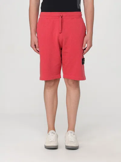 Stone Island Short  Men Color Red