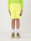 Stone Island Short  Men Color Yellow