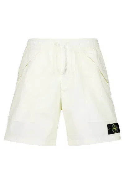 Stone Island Shorts In Red