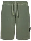 Stone Island Compass-badge Track Pants In Green