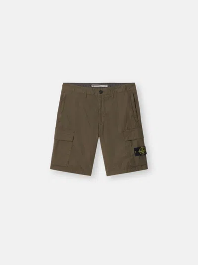 Stone Island Shorts In Green