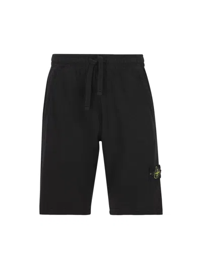 Stone Island Shorts In Black
