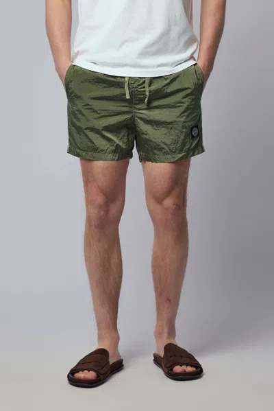 Stone Island Shorts In Green
