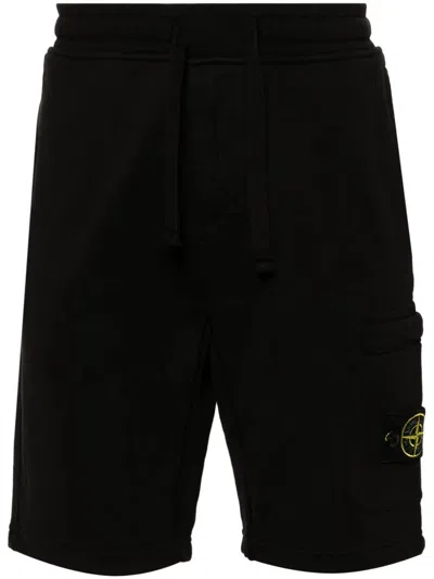 Stone Island Shorts In Black