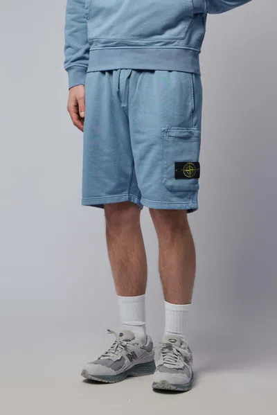 Stone Island Shorts In Blue