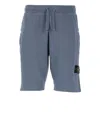 STONE ISLAND STONE ISLAND SHORTS BLUE