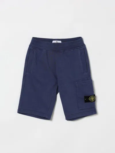Stone Island Shorts Kids  Junior In Blue