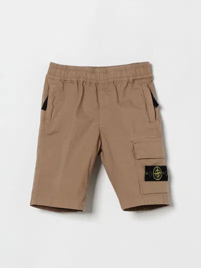 Stone Island Shorts Kids  Junior In Brown