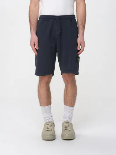 Stone Island Shorts Men  In Blue