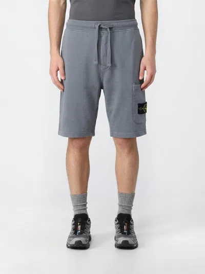 Stone Island Shorts Men  In Gray