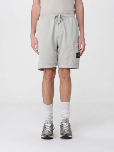 Stone Island Shorts Men  In Gray