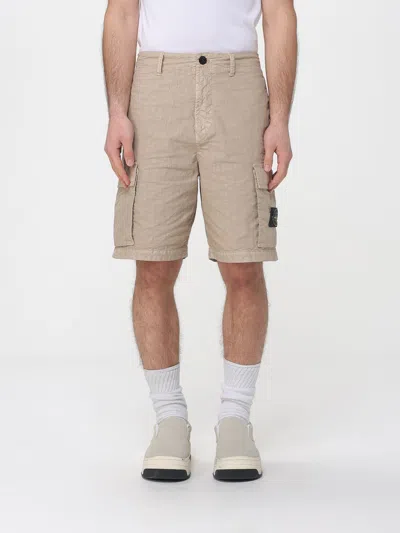 Stone Island Shorts Men  In Neutral