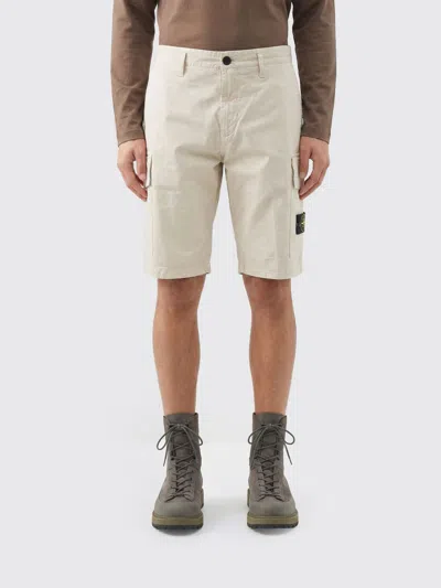 Stone Island Shorts Men  In Gold