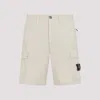 Stone Island Logo Patch Cargo Shorts