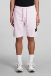 Stone Island Short  Men Color Pink In Rose-pink