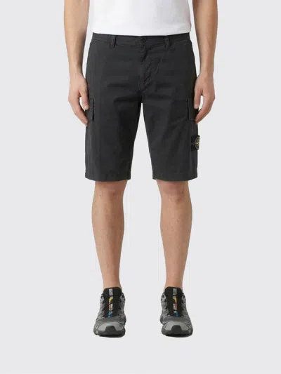 Stone Island Shorts  Men Color Black