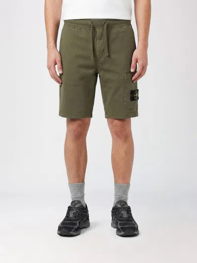 Stone Island Shorts Men  In Green