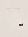 Stone Island Shorts Sweatpants In White