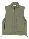 Stone Island S.i Stellina Lightweight Gilet In Green