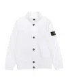 Stone Island Single Breasted Jacket In White