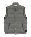 Stone Island Suit Vest  Men Color Grey In Green