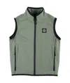 Stone Island Sleeveless Vest In Green