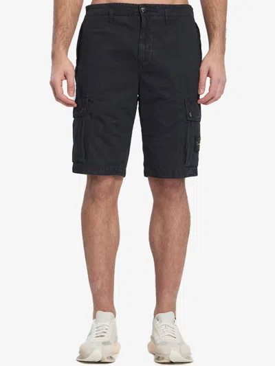 STONE ISLAND SLIM CARGO BERMUDA SHORTS