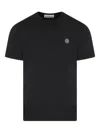 Stone Island Crew Neck Short Sleeves In Black