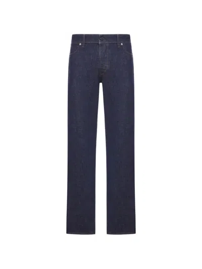 Stone Island Slim Fit Denim Jeans In Blue