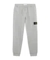 Stone Island Slim Fit Joggers With Pockets And Drawstring Waistband In Gray