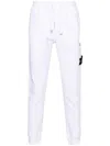 Stone Island Slim Fit Joggers With Pockets Organic Cotton Fleece