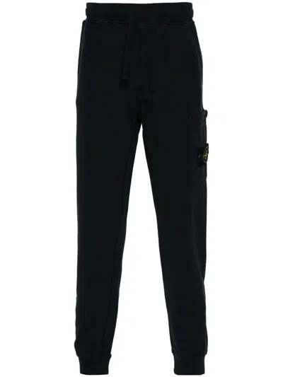 STONE ISLAND STONE ISLAND SLIM FIT JOGGERS WITH POCKETS ORGANIC COTTON FLEECE