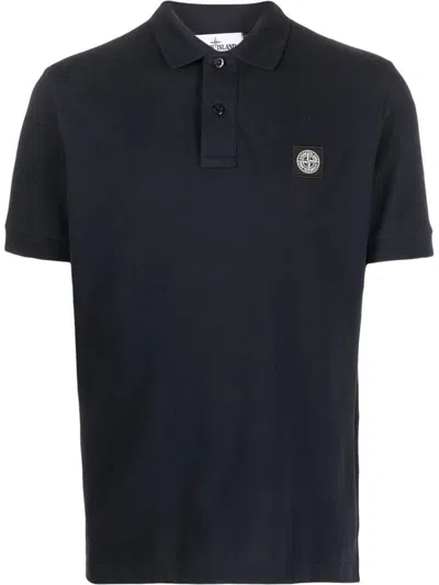 STONE ISLAND STONE ISLAND SLIM FIT POLO SHIRT ORGANIC COTTON ELASTANE PIQUÉ