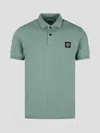 Stone Island Slim Fit Polo In Verde