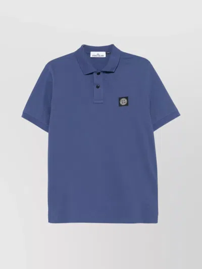 STONE ISLAND SLIM FIT STRETCH COTTON PIQUÉ POLO SHIRT