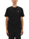 Stone Island Ss T-shirt 210002713 V0020 In Black