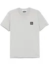 Stone Island Slim Fit T-shirt In Pearl Grey
