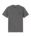 Stone Island Slim-fit T-shirtwith Compass Logo Patch In Gray