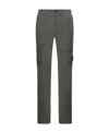 Stone Island Slim-fit Tapered Trousers In Black