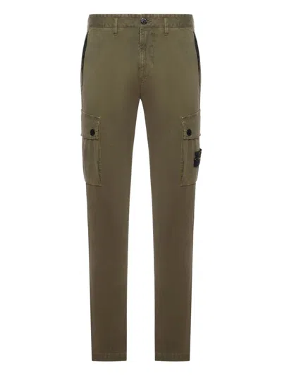 Stone Island Slim Pants Clothing In Green