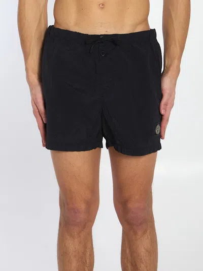 STONE ISLAND SLIM SWIM TRUNKS
